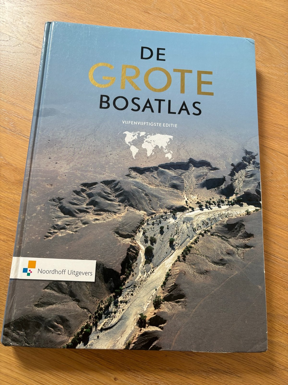 De Grote Bosatlas 55e editie - Zo goed als nieuw, Boeken, Atlassen en Landkaarten, Bosatlas, 2000 tot heden, Ophalen of Verzenden