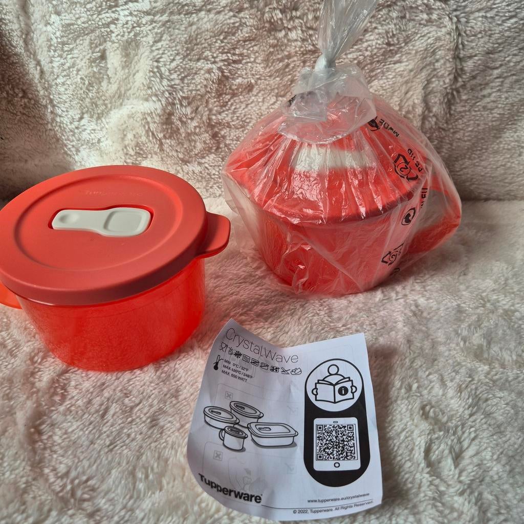 Tupperware Crystalwave Soepkom - Oranje, Nieuw, Oranje, Ophalen of Verzenden, 14901 S. Orange Blossom Trail, Orlando, FL 32837, USA