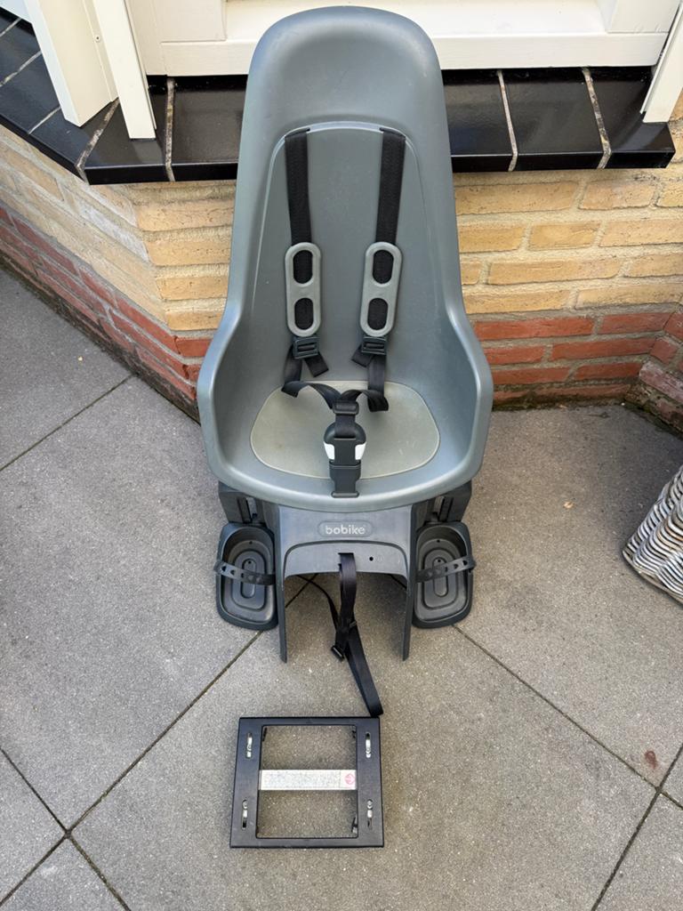 Bobike kinderzitje, Fietsen en Brommers, Fietsaccessoires | Fietsstoeltjes, Ophalen, Zo goed als nieuw
