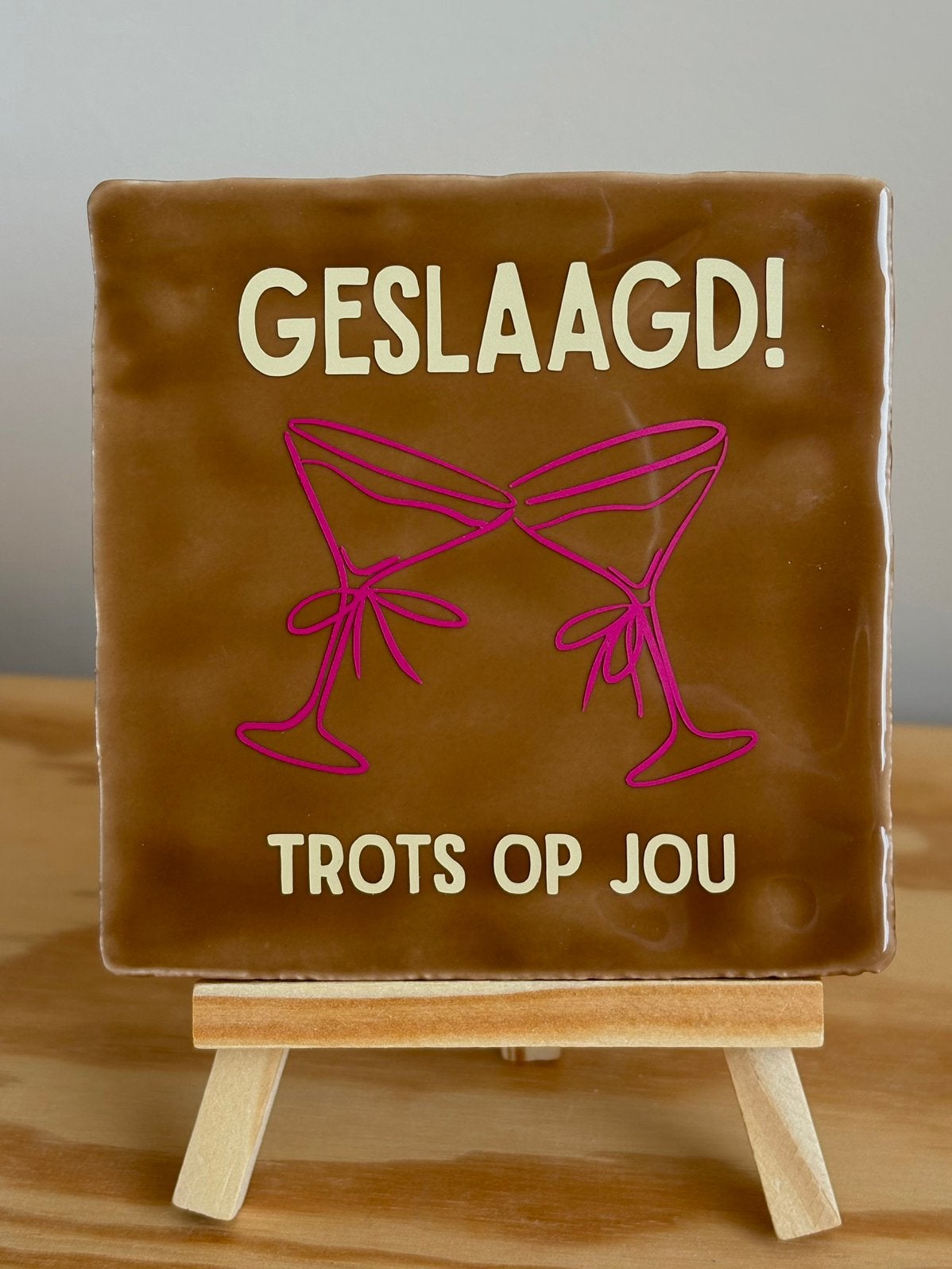 Geslaagd tegel, Ophalen of Verzenden