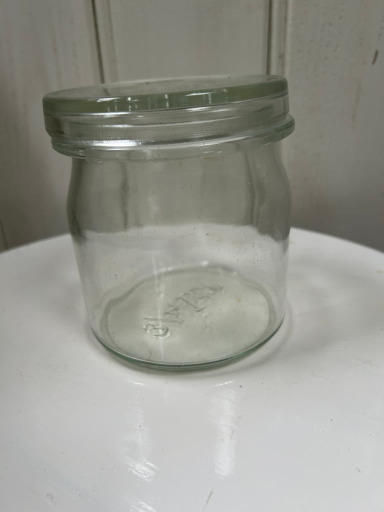 Oude Weckpot, glas, Merk:Heye, Ophalen of Verzenden