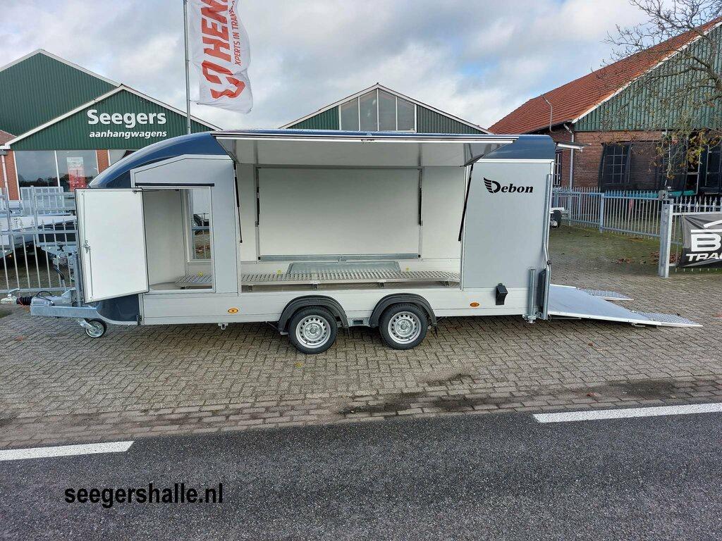 Debon Roadster 1000 gesloten aanhangwagen autotransporter, Nieuw