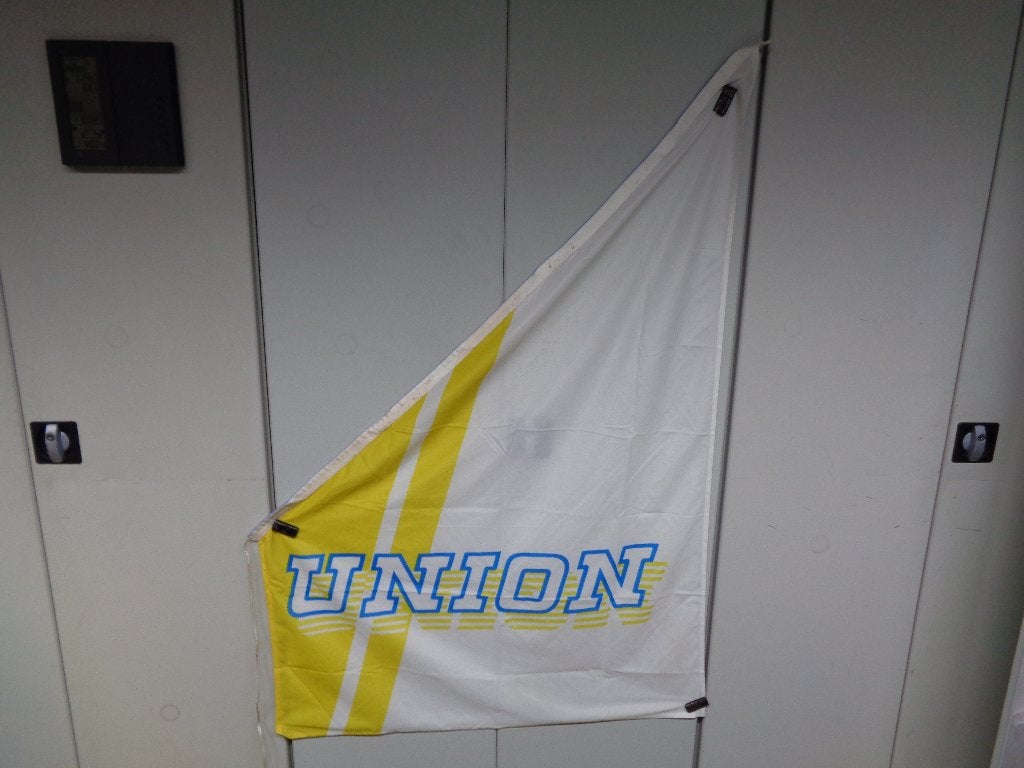 Union Fietsen vlag., Ophalen of Verzenden, Gebruikt