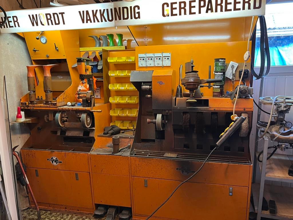 Laatste kans! Schoenmakers machines, Ophalen