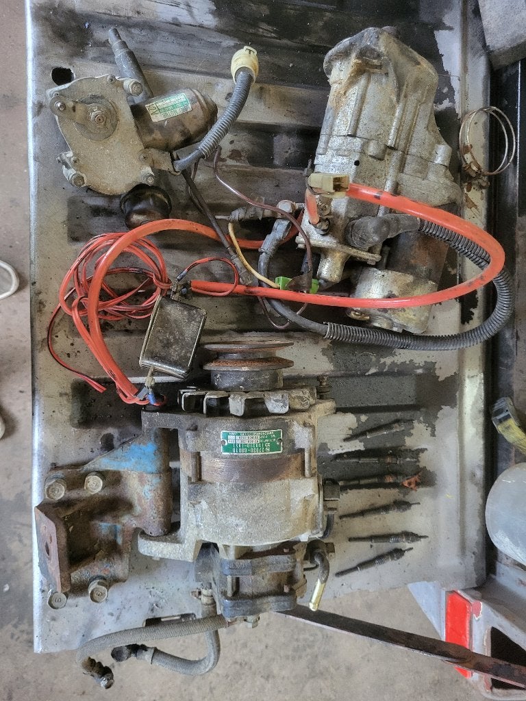 Onderdelen Toyota 2H diesel 12V, Auto-onderdelen, Ophalen, Toyota