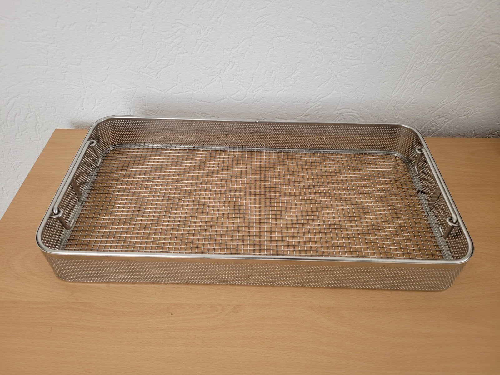 Hupfer RVS mand 48x24x6cm, Huis en Inrichting, Overige typen, Onbekend, Ophalen of Verzenden, Zo goed als nieuw