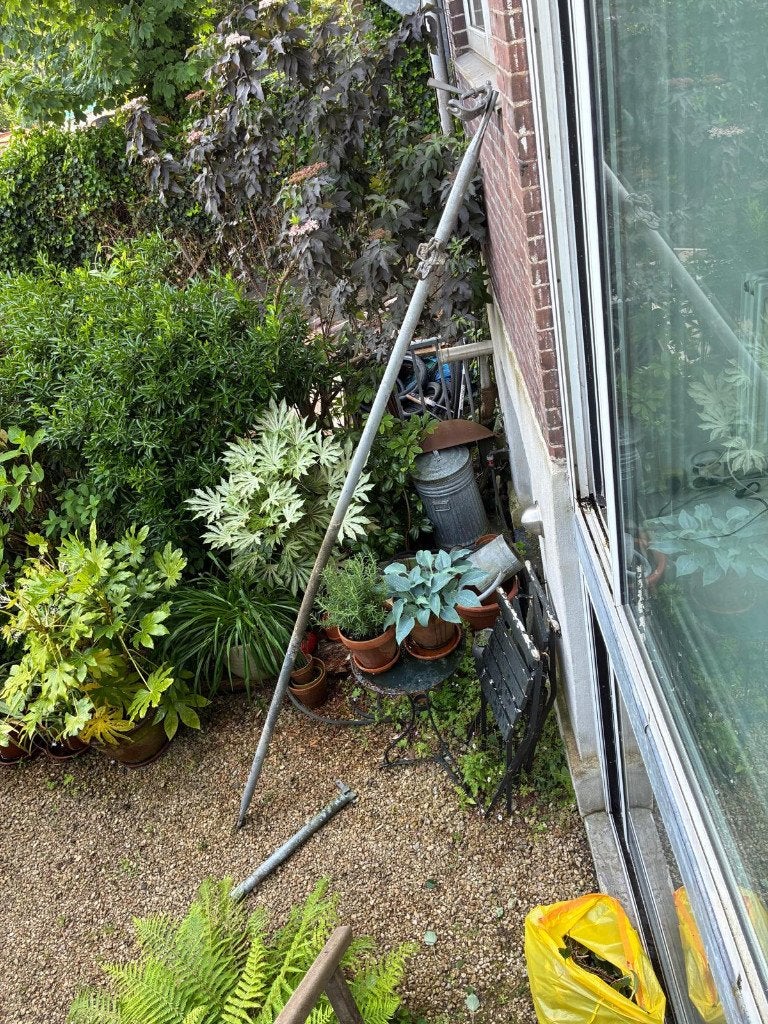 gratis op te halen: metaal steiger scaffolding onderdelen, Ophalen, Gebruikt, Overige materialen, Overige typen