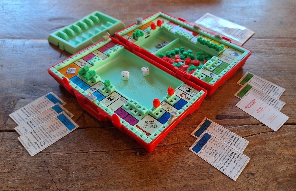 Monopoly (handzame reisversie), Gebruikt, Parker Brothers / Hasbro, Ophalen of Verzenden, Vijf spelers of meer