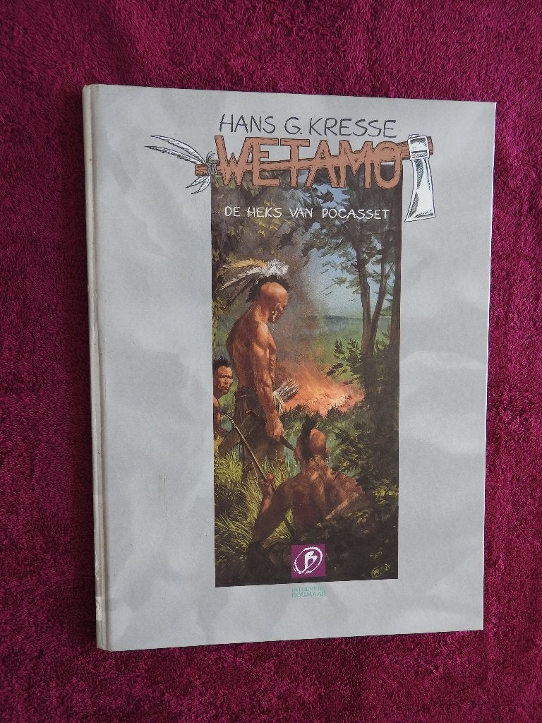 Hans G. Kresse - Wetamo - De heks van Pocasset, Boeken, Stripboeken, Eén stripboek, Ophalen of Verzenden, Zo goed als nieuw