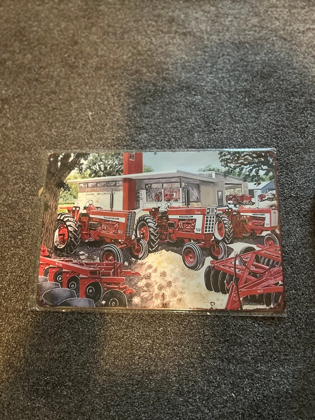 Reclamebord farmall, Ophalen of Verzenden, Nieuw, Reclamebord