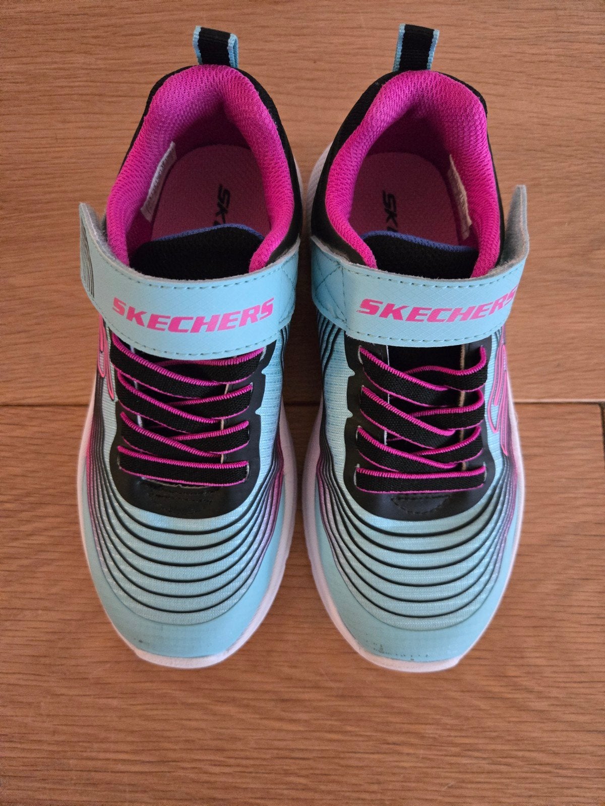 Skechers Sportschoenen Meisjes Maat 30 Roze/Blauw, Gebruikt, Meisje, Sportschoenen, Skechers