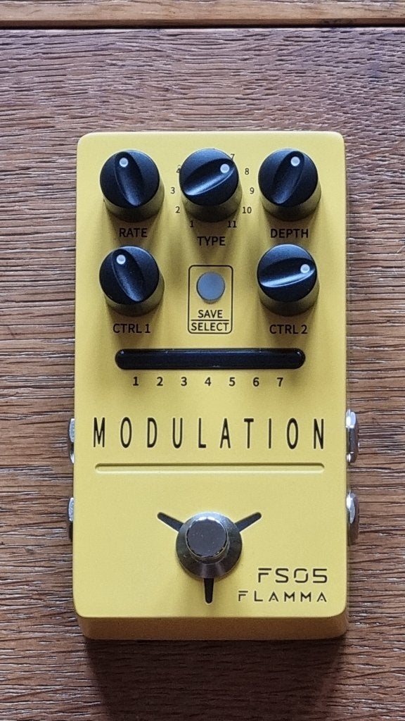 Flamma FS05 Multi Modulation z.g.a.n. 1x gebruikt, Muziek en Instrumenten, Ophalen of Verzenden, Zo goed als nieuw, Chorus