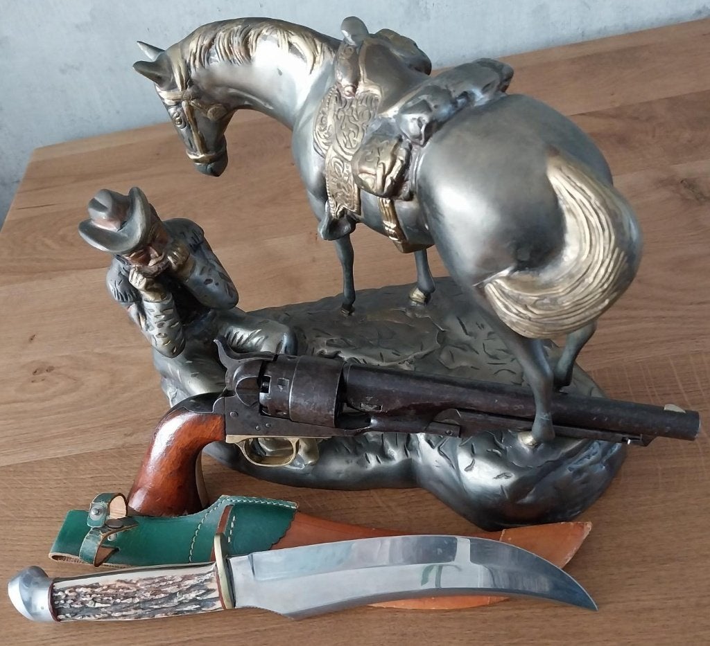 Skinner dolk mes Antiek. Geweer, Revolver alleen decoratie, Antiek en Kunst, Ophalen of Verzenden