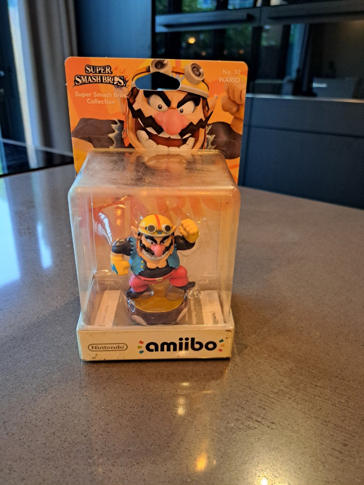 Wario Amiibo Super Smash Bros. Collection No. 32, Spelcomputers en Games, Ophalen of Verzenden, Nintendo, Nieuw