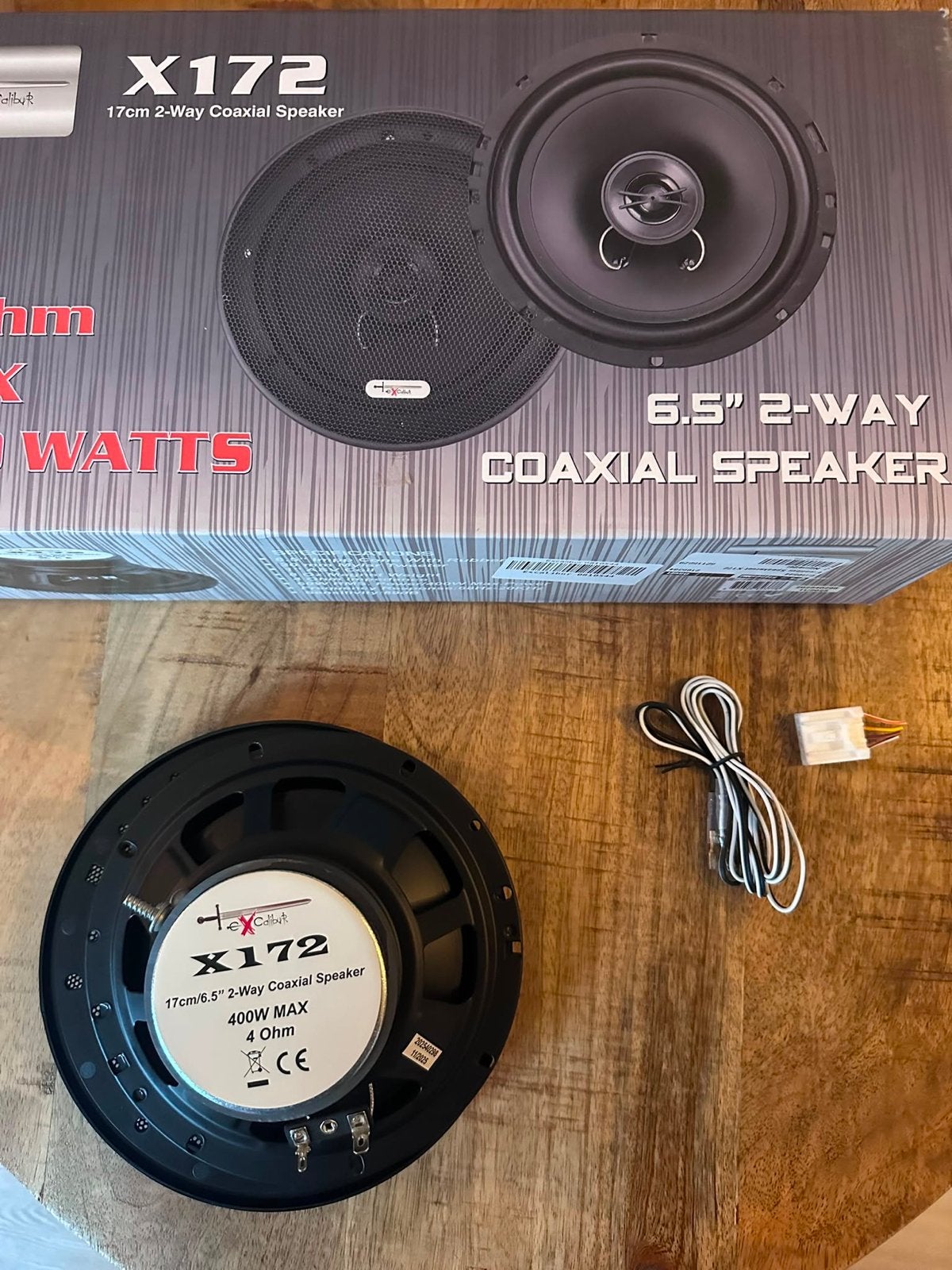 Foto 3 van Nieuwe 6,5 inch 4 Ohm 400 Watt Coaxiale Speaker