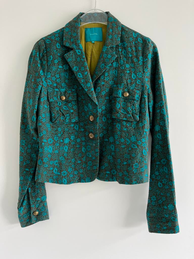Vanilia Vrolijk Bloemen Jasje, 38, new, Kleding | Dames, Ophalen of Verzenden, Nieuw, Maat 38/40 (M)