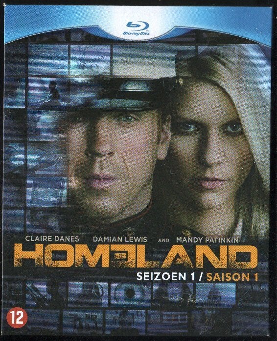 Homeland seizoen 1. Blu-ray., Ophalen of Verzenden, Zo goed als nieuw, Tv en Series, Boxset