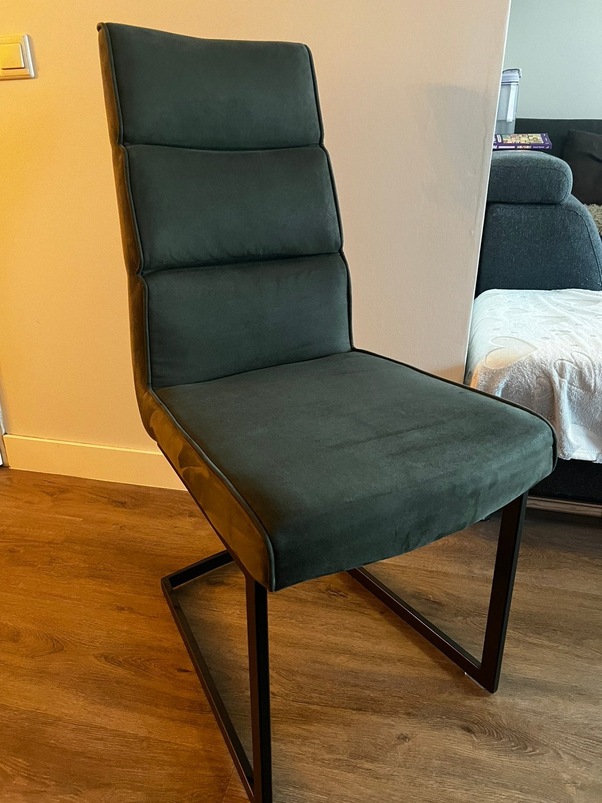 Xooon eetkamer stoelen, set van 6 stoelen // groen, Ophalen, Zo goed als nieuw