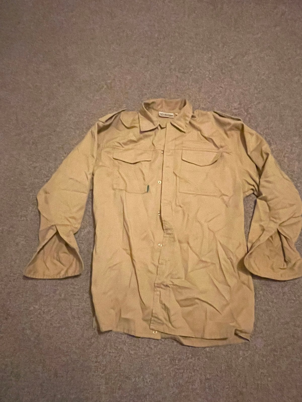 Scouting Verkenner blouse, Ophalen, Gedragen, Maat 38/40 (M), Beige