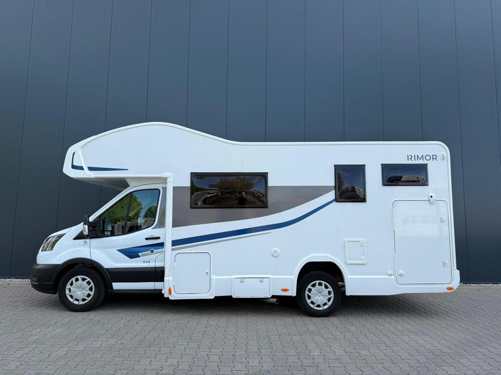 Rimor N/a Evo 5 Alkoof 6 persoons, Caravans en Kamperen, Campers, Bedrijf, 6 tot 7 meter, Rimor, Handgeschakeld