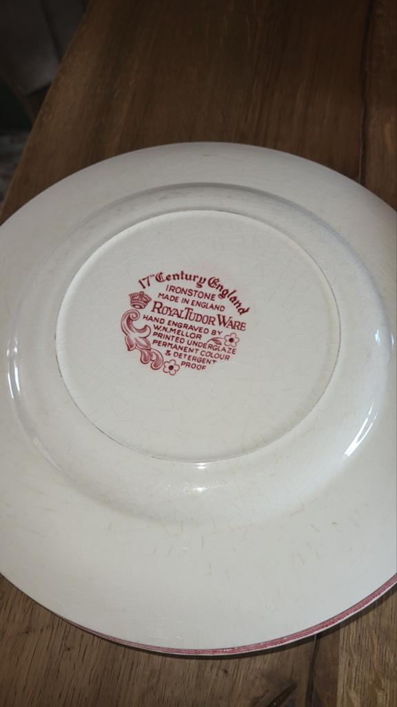 Wedgwood Woodland servies: borden en schalen, Gebruikt, Ophalen of Verzenden, Bord(en), Wedgwood