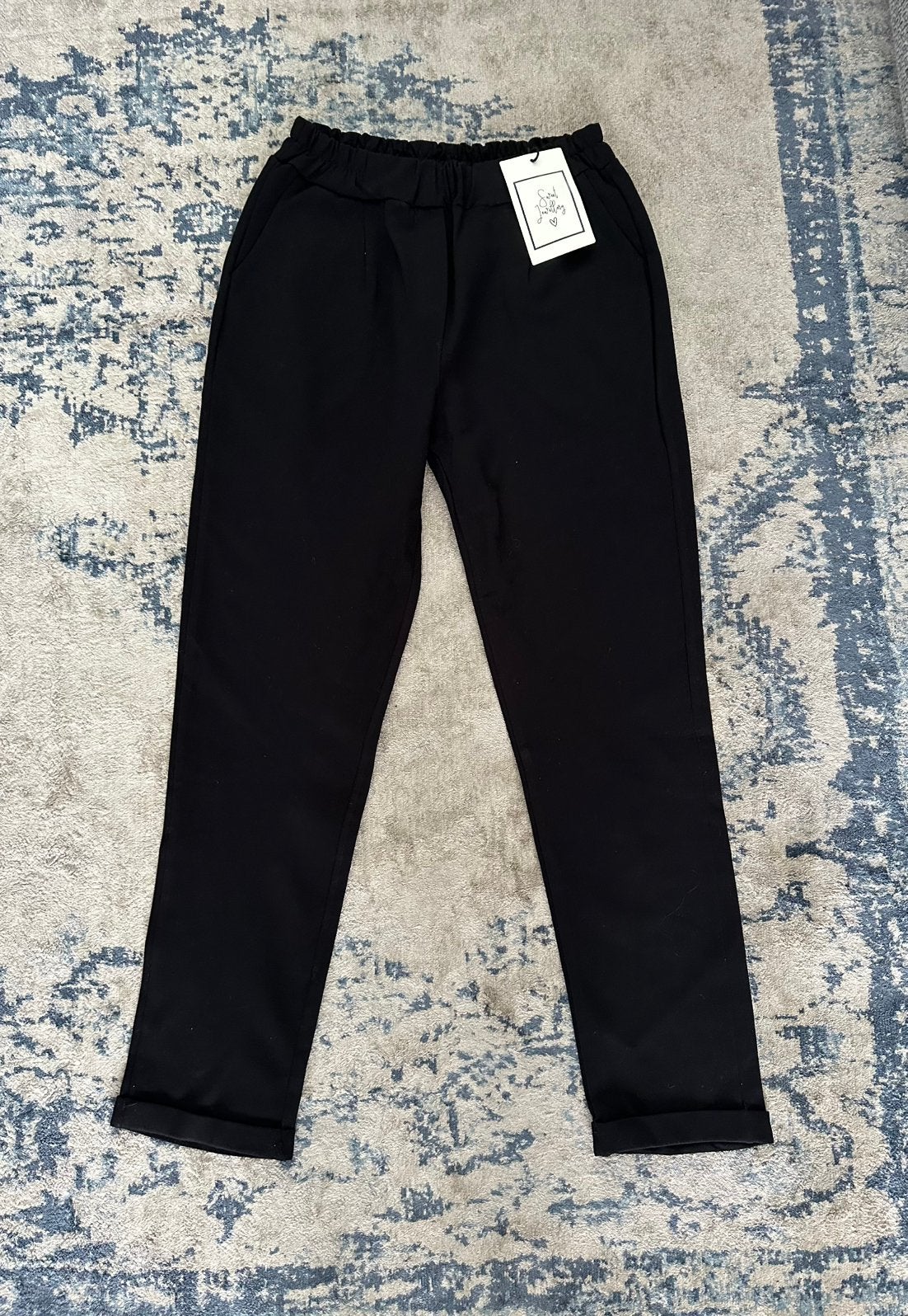 Nieuwe zwarte chino broek Sweet Jewellery maat S, Zwart, Nieuw, Ophalen of Verzenden, Maat 36 (S)