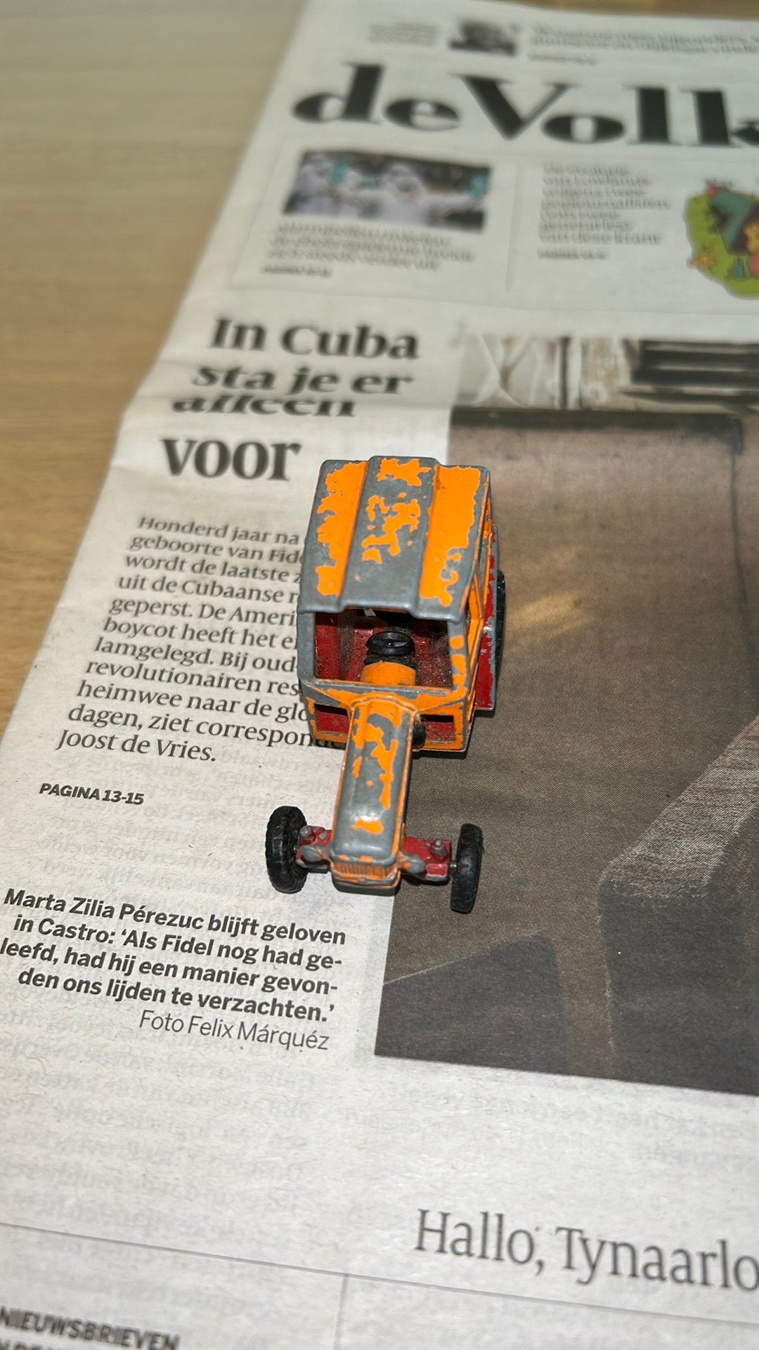 Corgi Juniors Zetor 55H trekker, Hobby en Vrije tijd, Ophalen of Verzenden, Gebruikt, Hijskraan, Tractor of Landbouw, Corgi