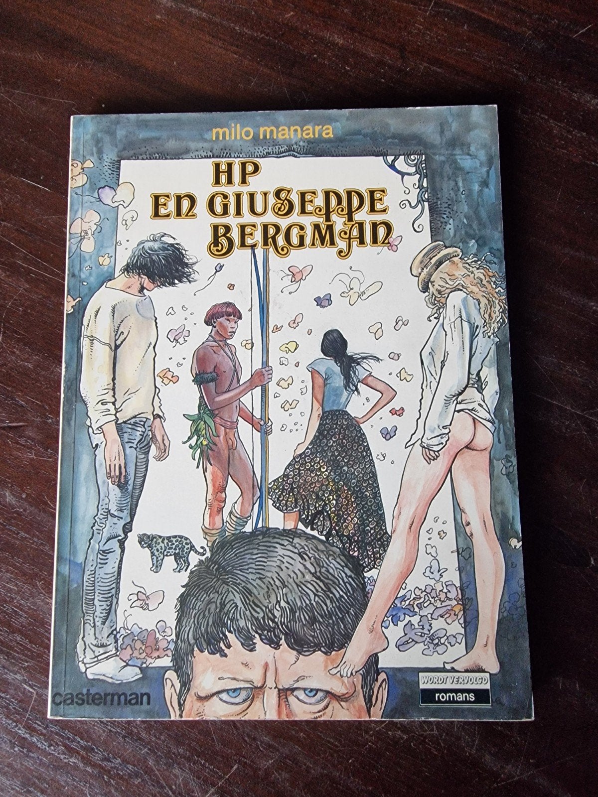 Milo Manara - HP en Giuseppe Bergman stripboek, Boeken, Eén stripboek, Ophalen of Verzenden, Zo goed als nieuw, Milo Manara