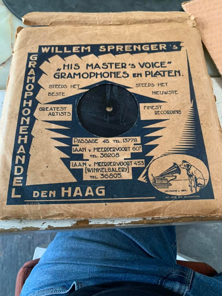 Gramefoon plaat, Ophalen of Verzenden, Zo goed als nieuw, Minder dan 50 cm