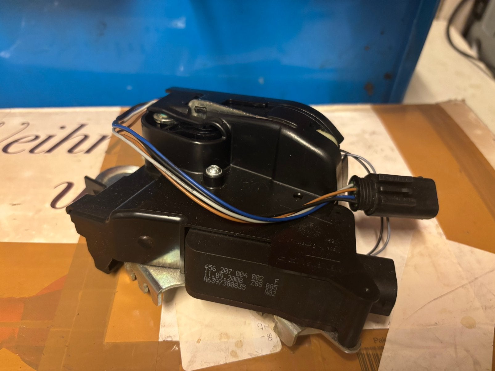 Deurslot Mercedes vito viano w639 links A6397300835, Ophalen of Verzenden, Gebruikt, Mercedes-Benz