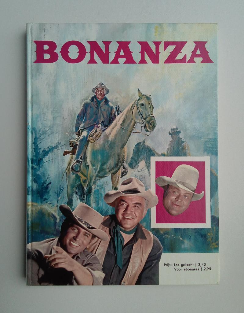Bonanza - Western Avontuur - TV Favorieten Reeks, Boeken, Gelezen, Eén stripboek, Diverse auteurs, Ophalen of Verzenden
