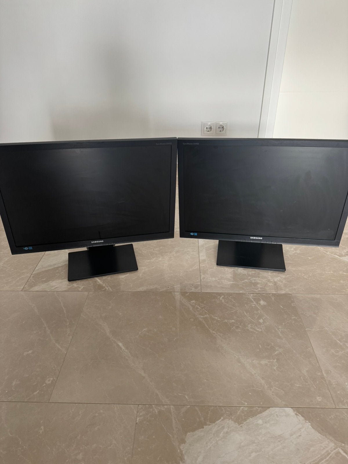 2X SyncMaster SA450 Beelscherm, Ophalen of Verzenden, Zo goed als nieuw, Full HD, 60 Hz of minder