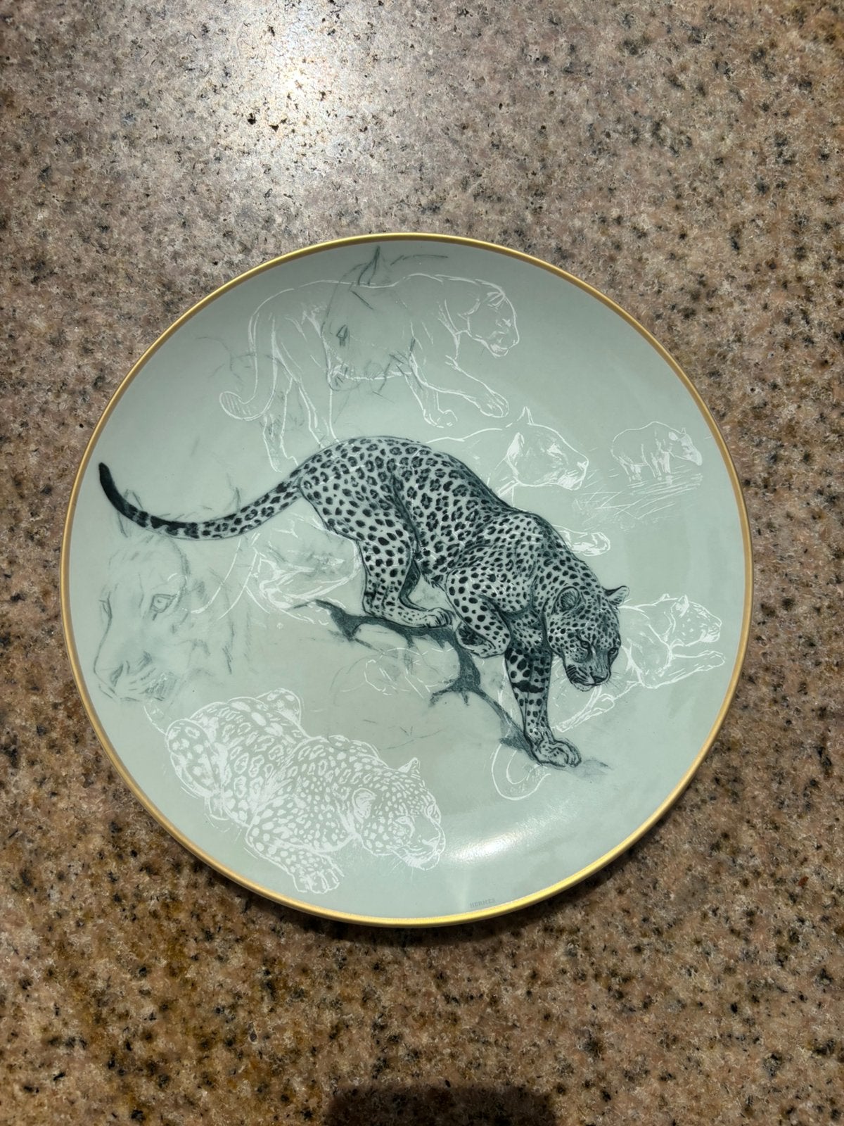 Hermes Carnets d’Equateur dessert plate, Ophalen