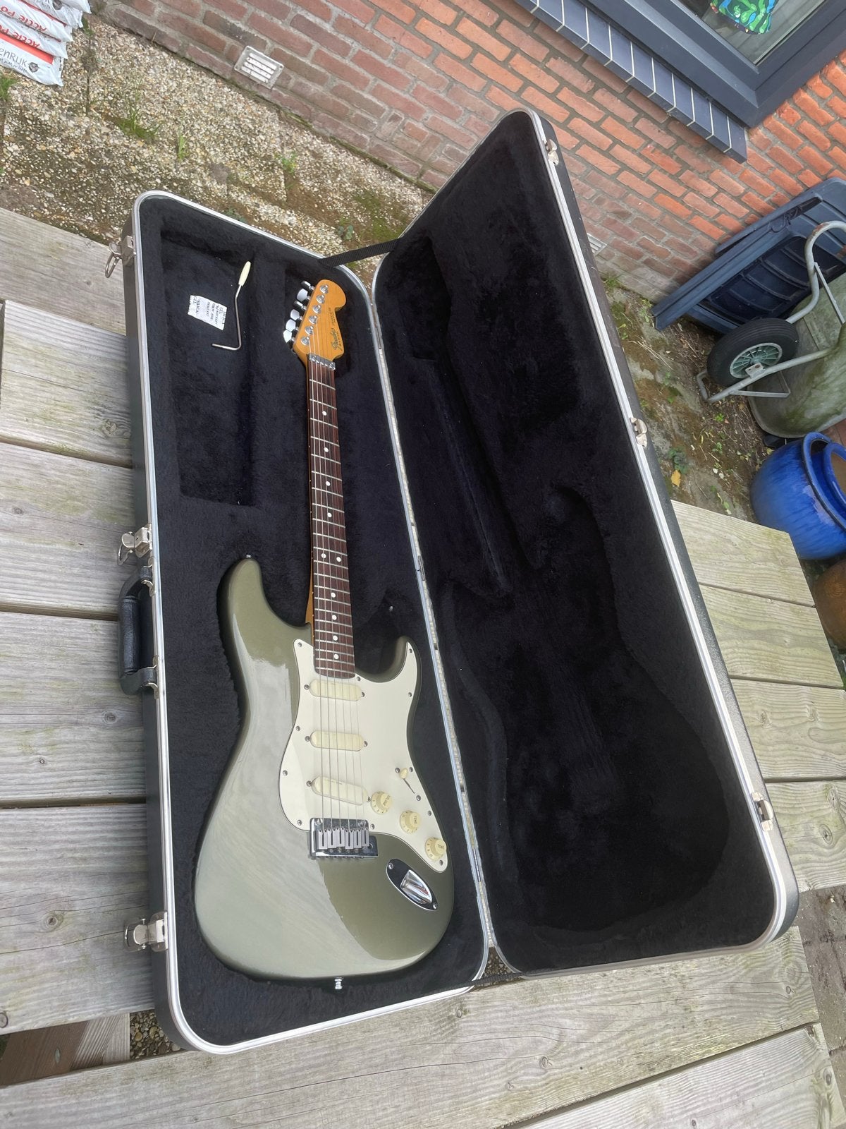 Fender Stratocaster Plus 1988 - Eerste Model, Muziek en Instrumenten, Ophalen, Gebruikt, Solid body, Fender