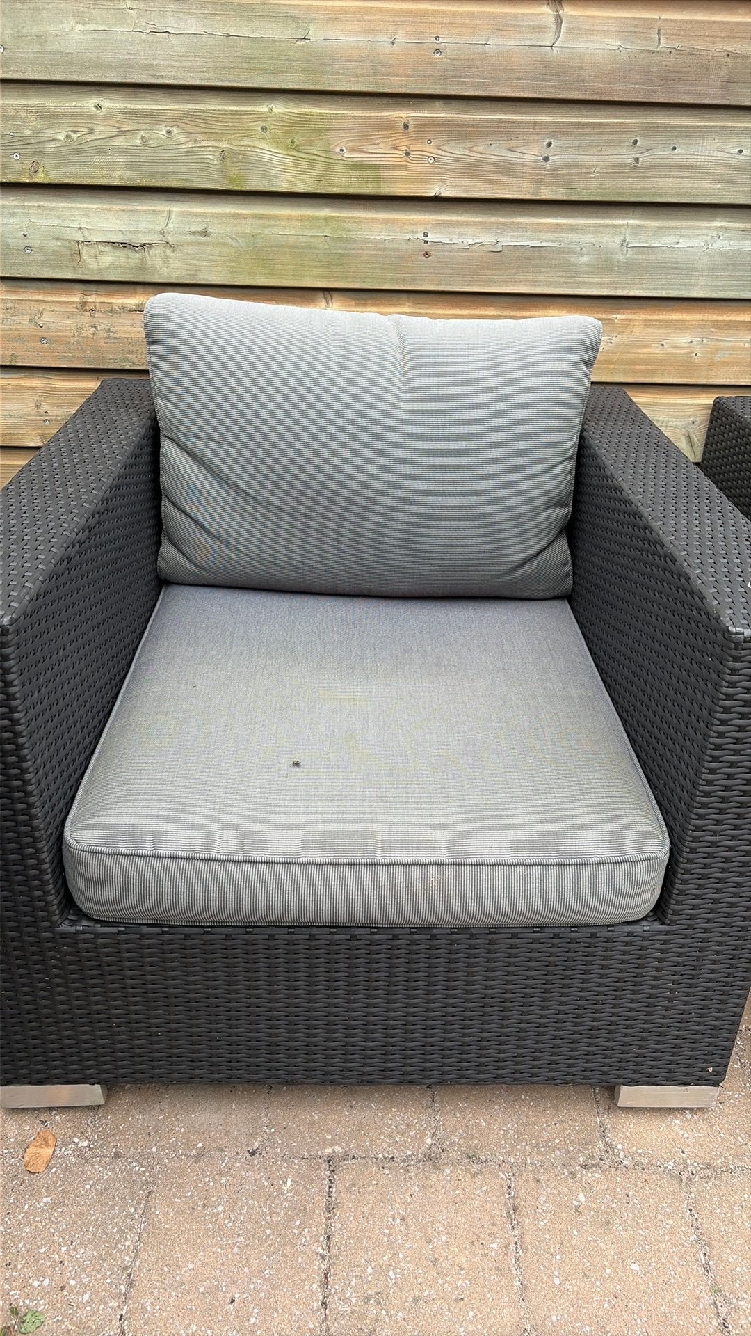 Loungestoel Intratuin, Hocker, Zo goed als nieuw, Wicker, Ophalen