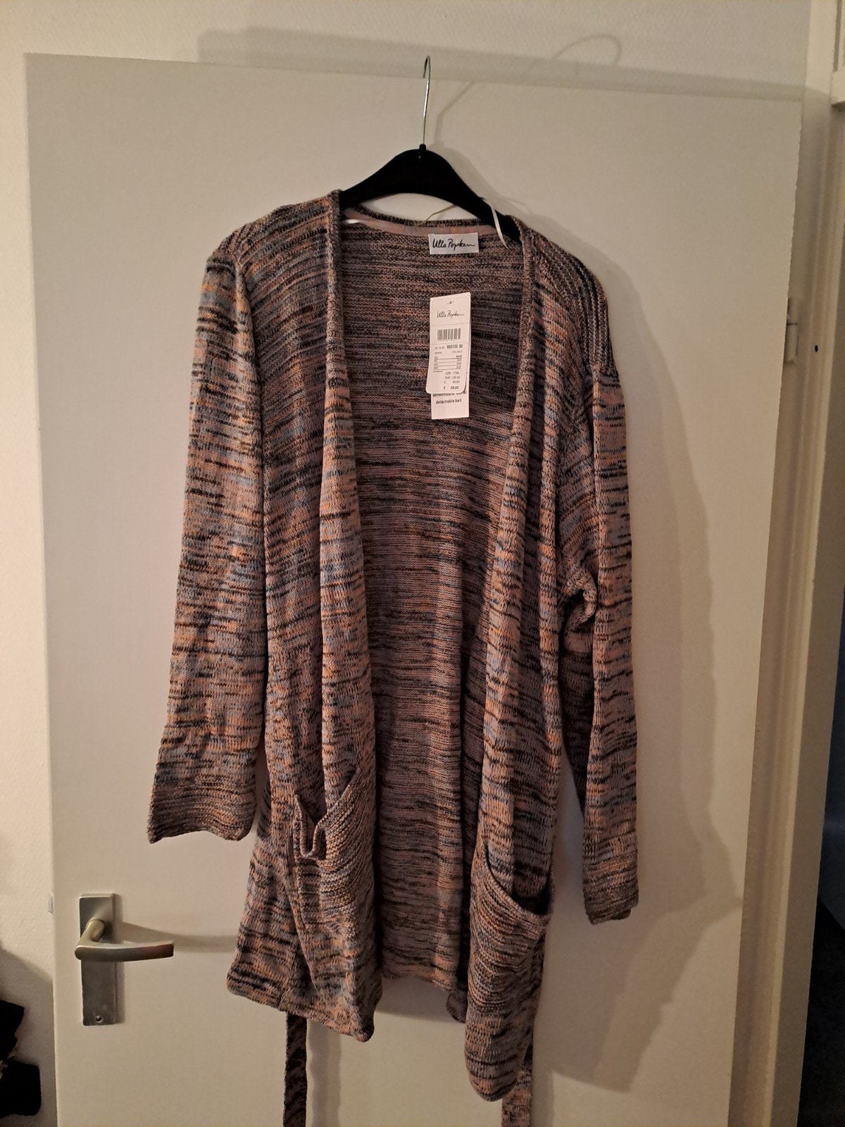 maat 46/48 ulla Popken gebreid vest met afneembare riem, Meerkleurig, Maat 46/48 (XL) of groter, Nieuw, Ulla Popken
