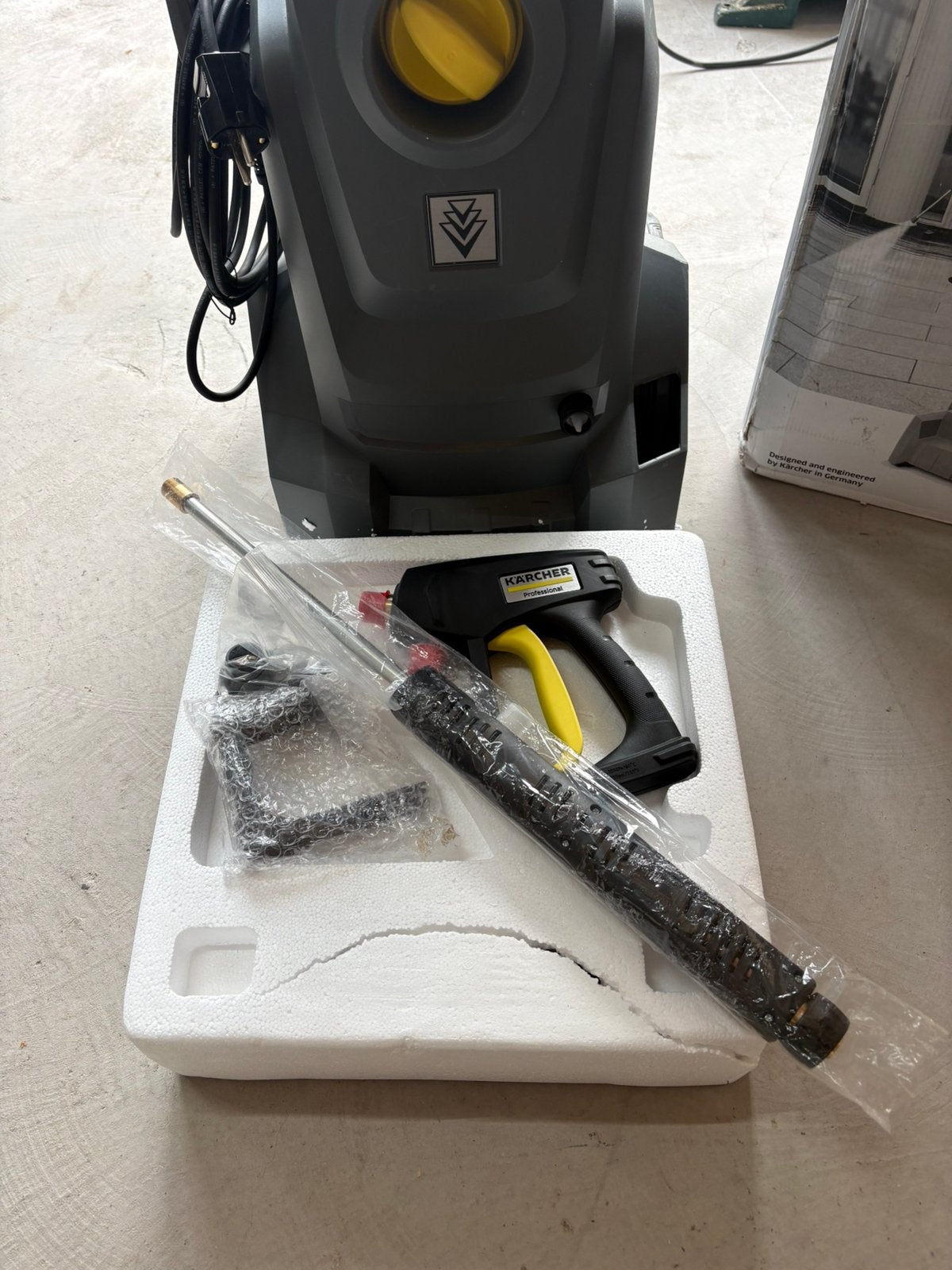 Foto 4 van Nieuwe Kärcher Professional HD4/10X Classic hogedrukreiniger