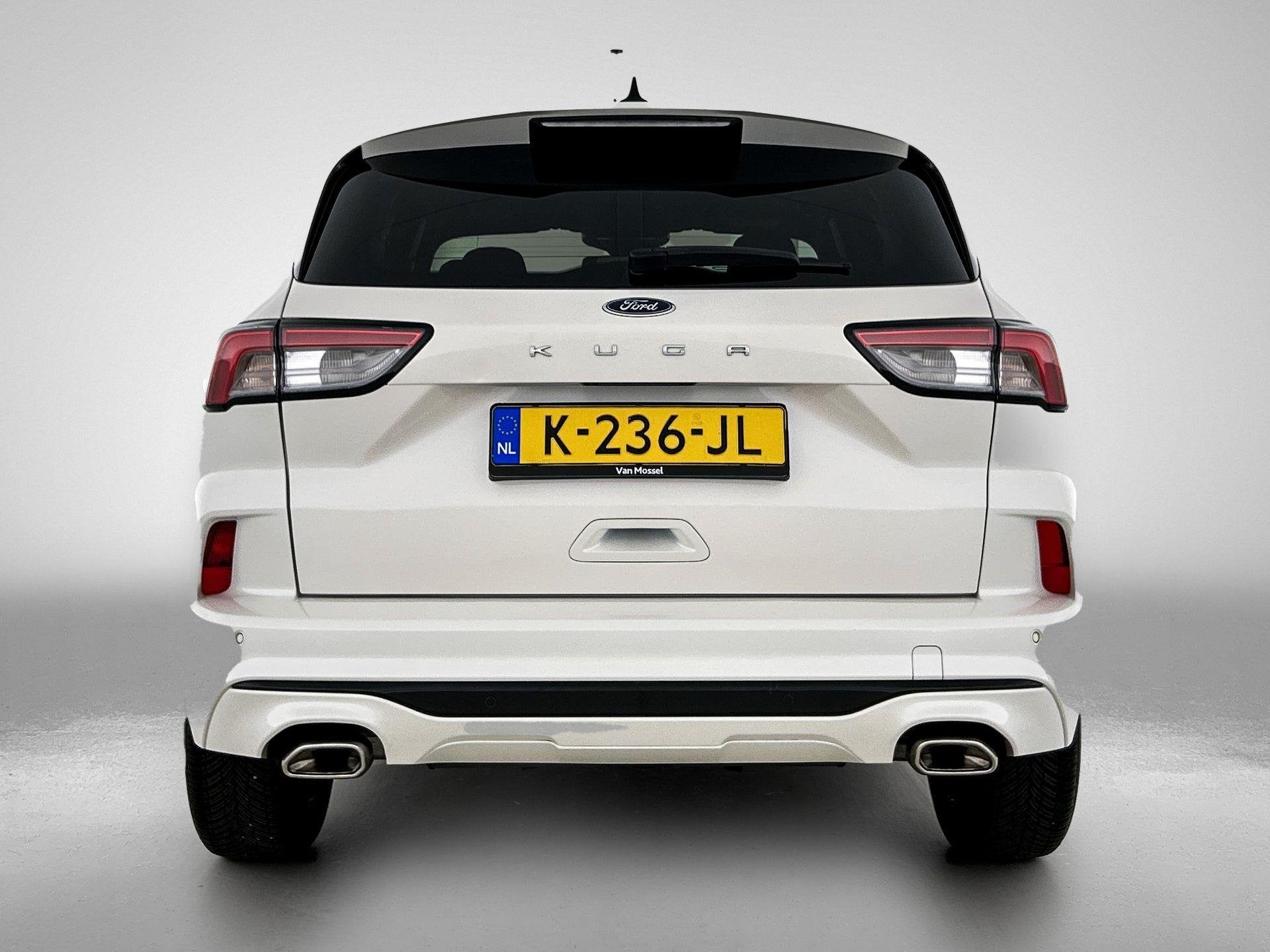 Ford Kuga 1.5 EcoBoost ST-Line | Trekhaak | Airco | 19 Inch, Voorwielaandrijving, Stof, Euro 6, Wit