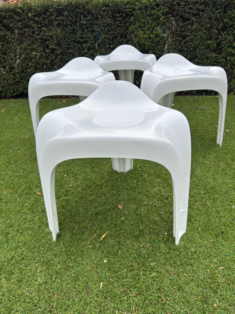 Vintage Space Age Casalino Design Krukken Voor Casala  ‘70, Ophalen of Verzenden, Nieuw, Kunststof, Stapelbaar