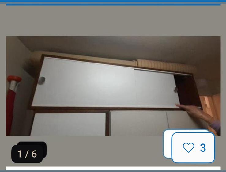 Bovenkastje met schuifdeurtjes, Zo goed als nieuw, Minder dan 100 cm, 25 tot 50 cm, 50 tot 100 cm