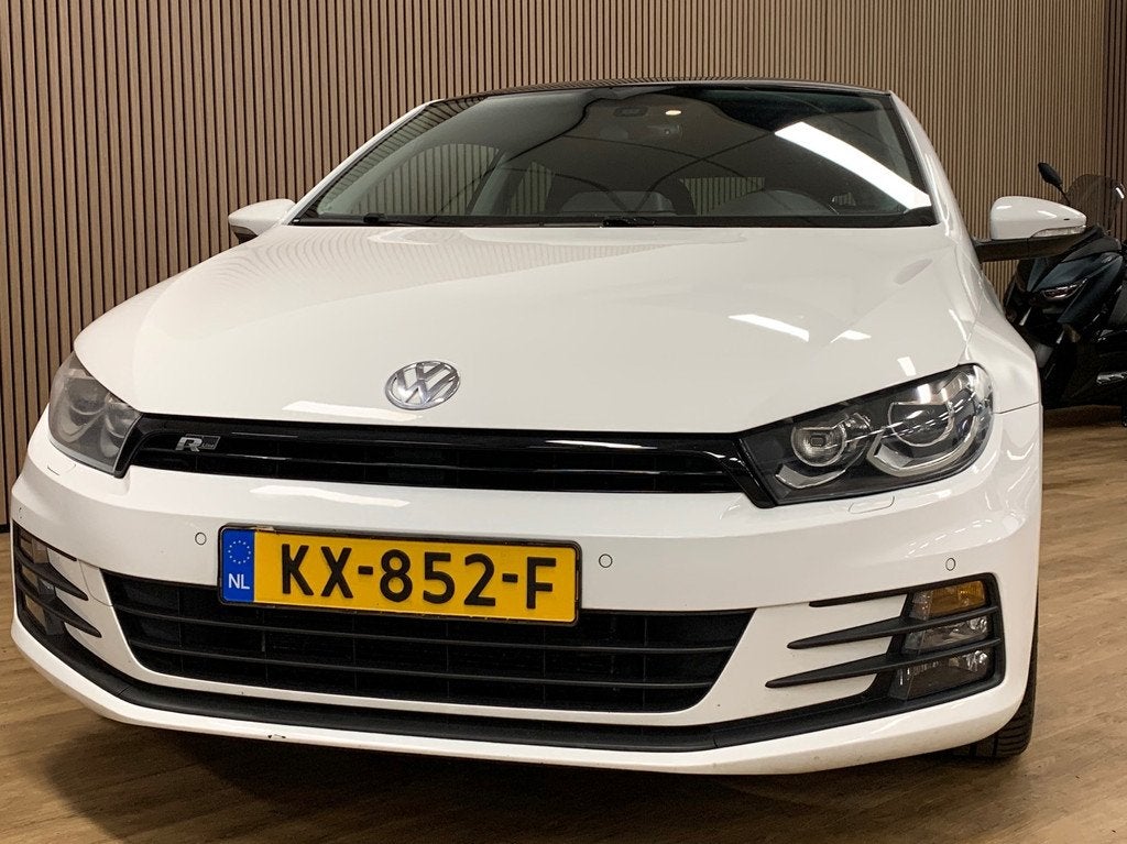 Volkswagen SCIROCCO 1.4 TSI|R-Line|Opendak|Navigatie|Climate, Auto's, Volkswagen, Voorwielaandrijving, Gebruikt, 4 cilinders, Wit