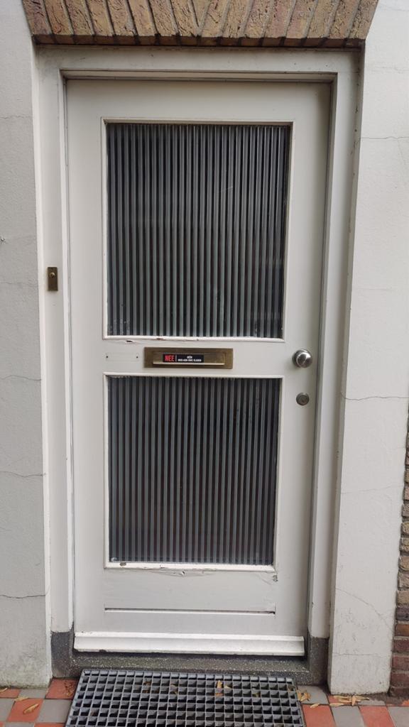 Voordeur 93x201,5cm met nachtslot en tochtwering, Doe-het-zelf en Verbouw, Ophalen, Gebruikt, 80 tot 100 cm, Buitendeur