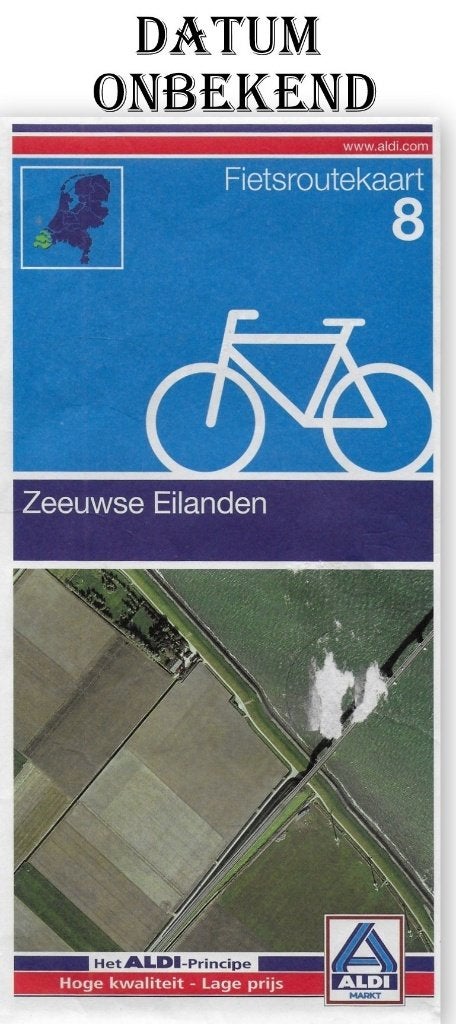 pl15 - Aldi Plattegrond Zeeuwse Eilanden, Boeken, Gelezen, Ophalen of Verzenden, Landkaart, 1800 tot 2000