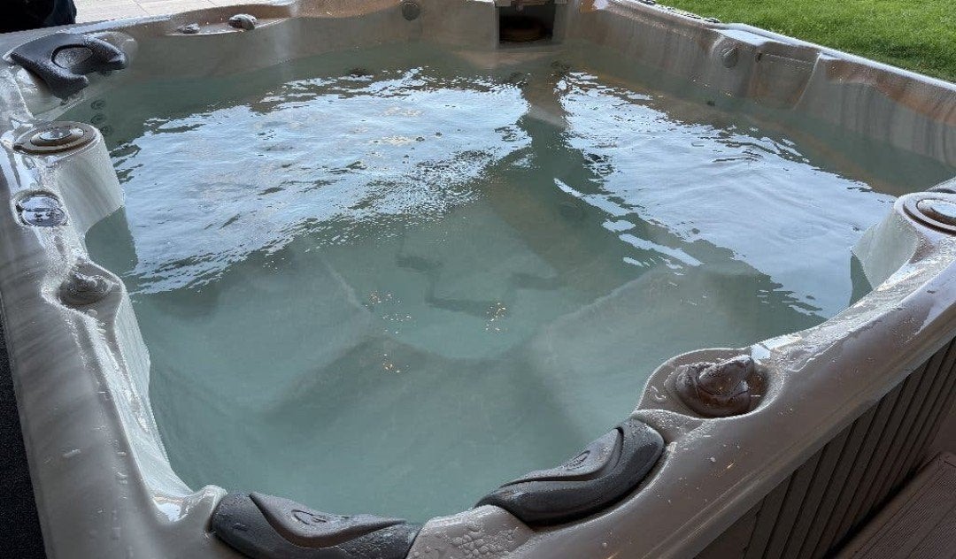 jacuzi 6 persoons, Ophalen, Gebruikt, Minder dan 80 cm, Vierkant