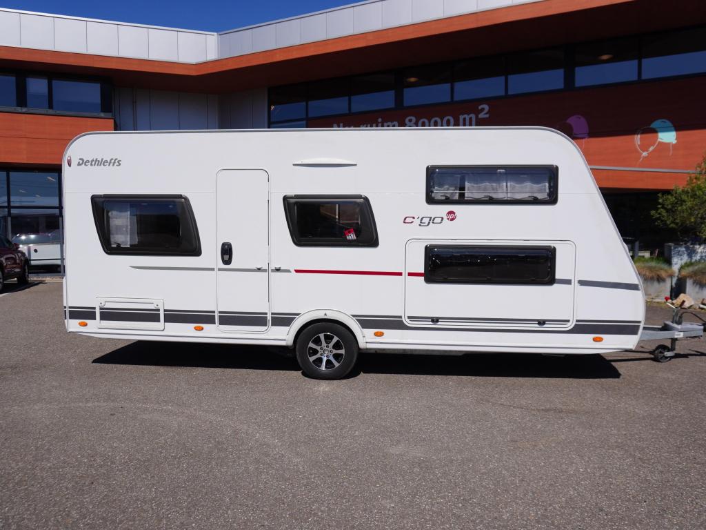 Dethleffs C'Go UP 525 KR MET MOVER EN VOORTENT, Caravans en Kamperen, Caravans, Overige typen, Treinzit, Schokbreker, Meer dan 6