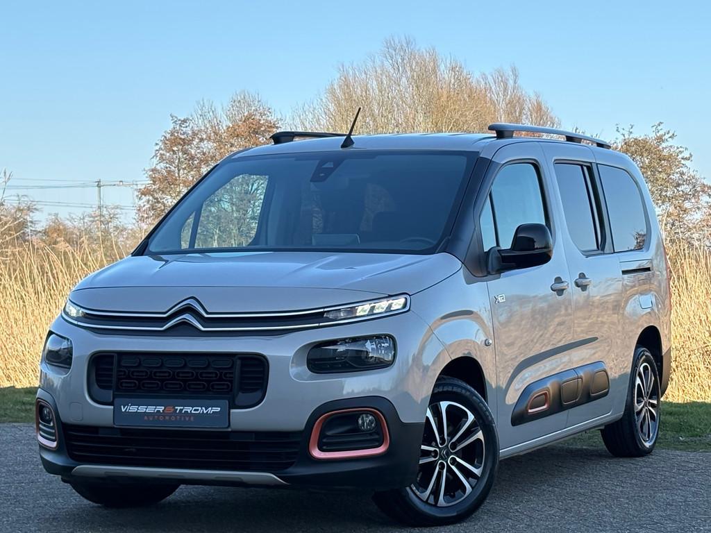 Citroen Berlingo XL 1.2 110PK XTR LPG-G3 | Sable | Trekhaak/, Auto's, Citroën, Voorwielaandrijving, Stof, Gebruikt, 1199 cc