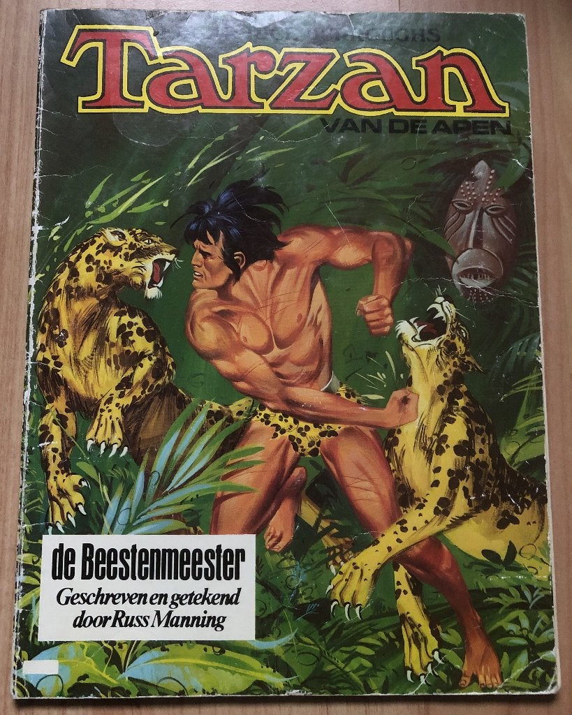TARZAN VAN DE APEN - DE BEESTENMEESTER - 1976, Boeken, Stripboeken, Eén stripboek, Ophalen of Verzenden, Zo goed als nieuw