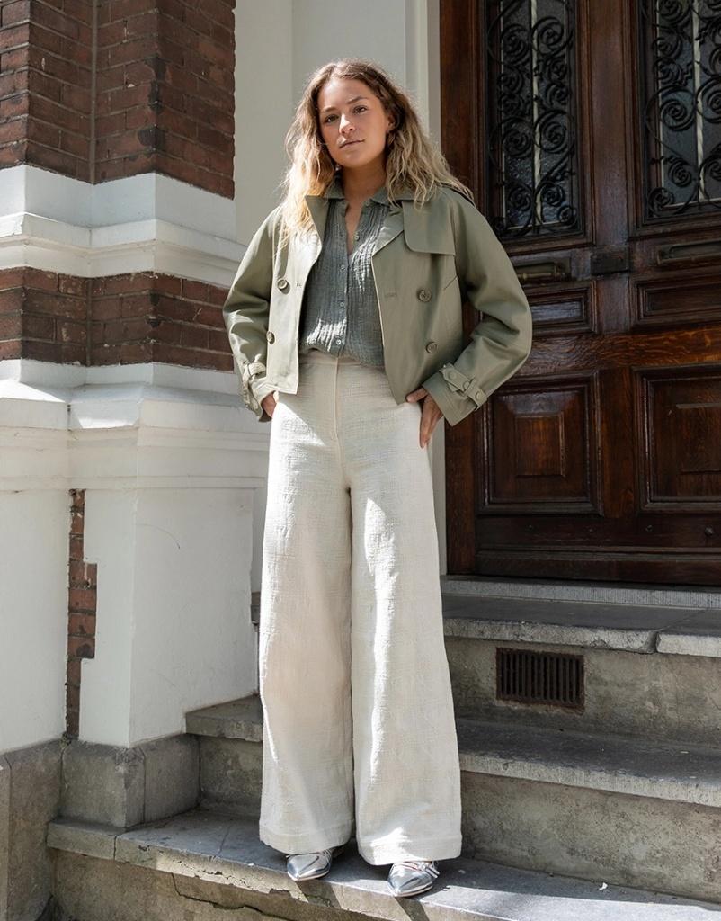 *NIEUW* ALTER EGO Leren Jasje Maat 34-36, Verzenden, Nieuw, Maat 34 (XS) of kleiner, Groen
