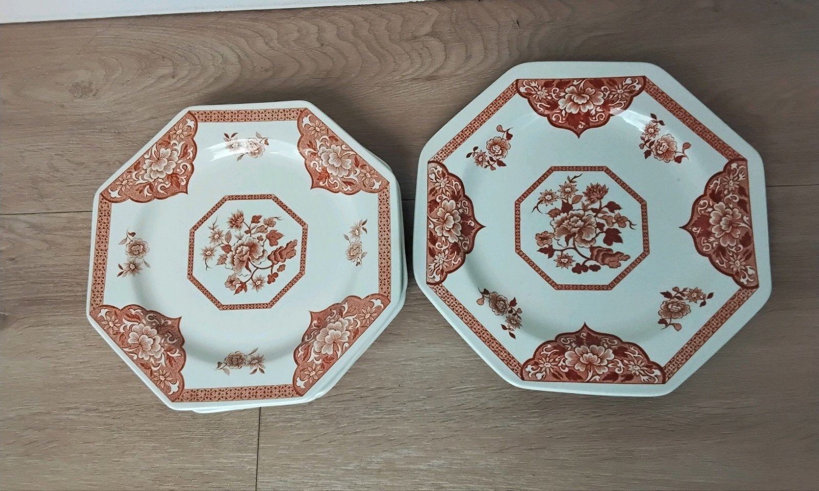 Vintage borden 'Old Pekin' Royal Staffordshire, J&G Meakin, Ophalen of Verzenden