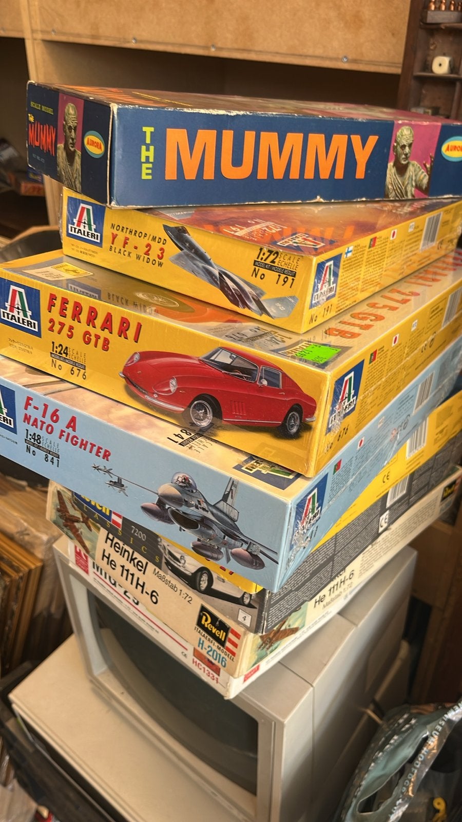 Grote collectie modelbouw kits - vliegtuigen, auto's, tanks, Ophalen of Verzenden, Nieuw